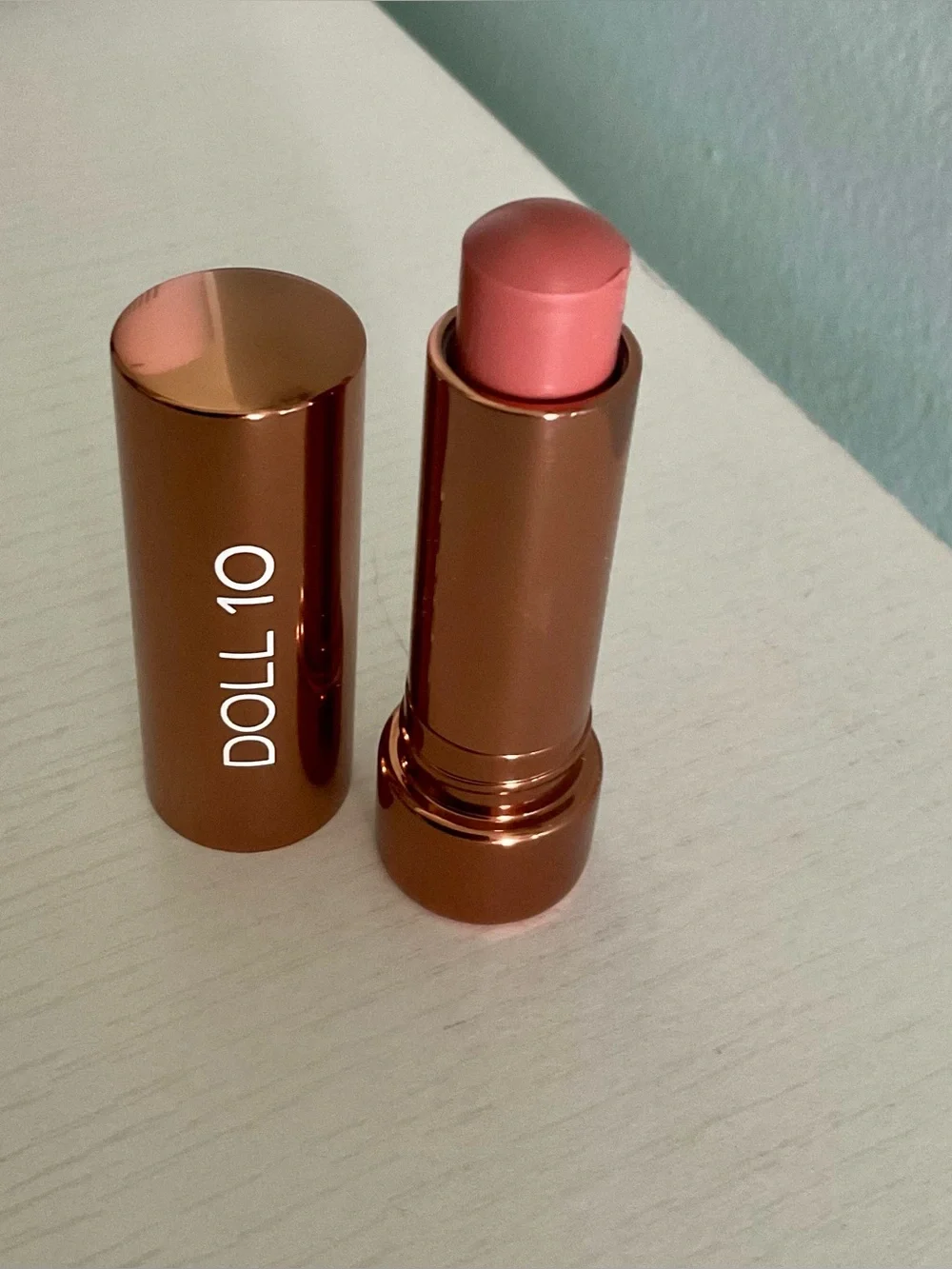 DOLL 10 PERFECT POUT BUTTER BALM LIP TINT -  NUDE ROSE